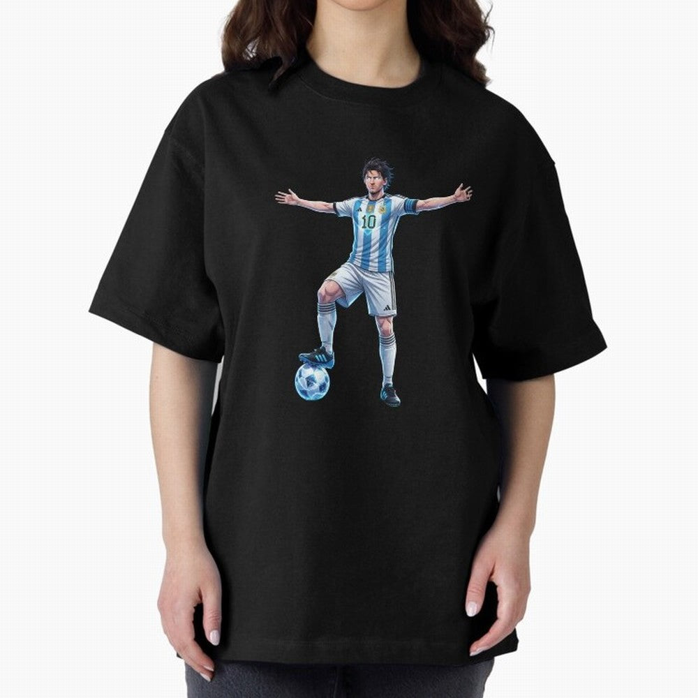 The GOAT | Anime style Classic T-Shirt Keep the Legacy of FIFA World Cup 2026 Group Stage Made for Mbappe, Argentina Energy, Worldwide Fan Energy, Dramatic Goals, Stadium Lights and Championship Celebrations; Built for Supporters Chasing Trophy