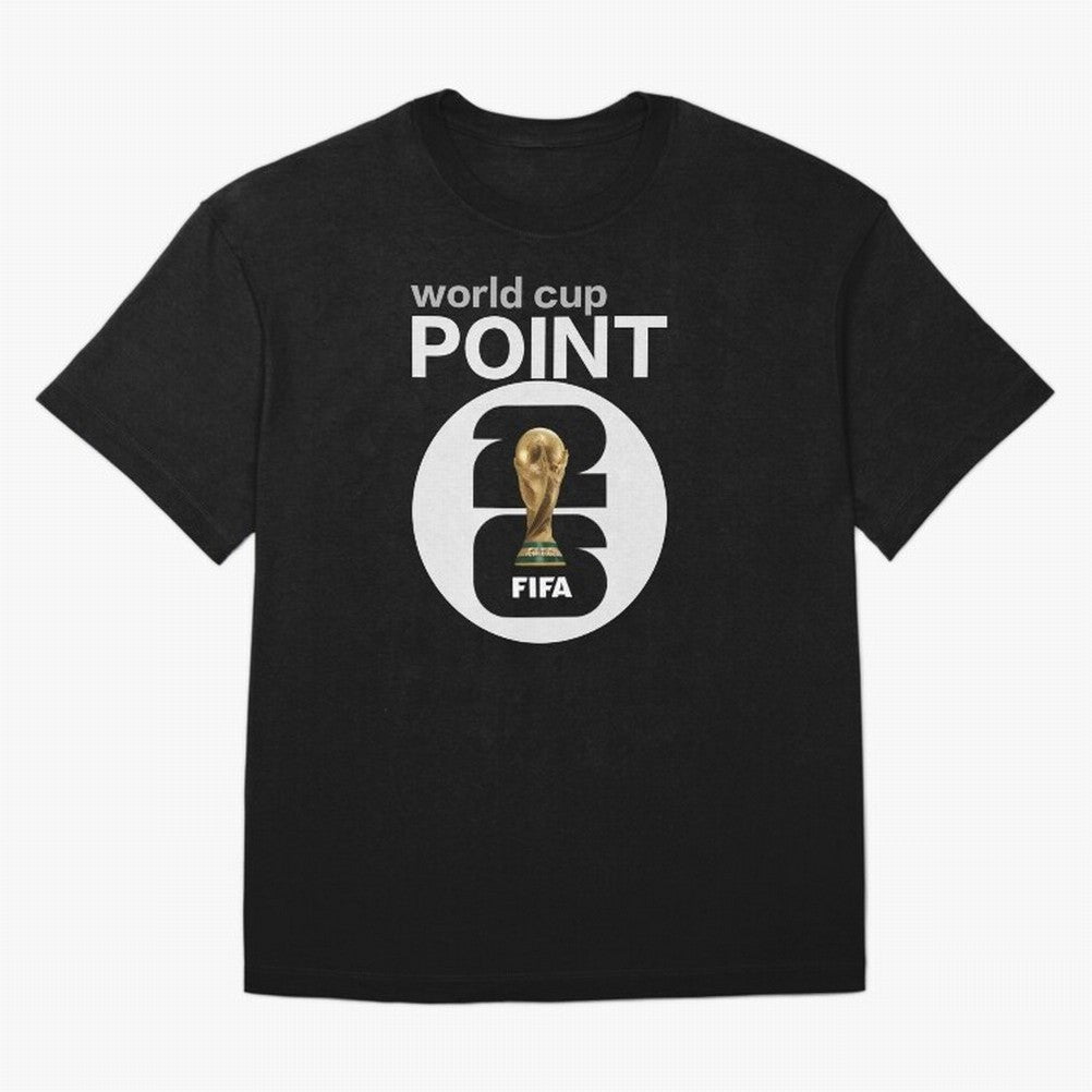 World Cup POINT Classic T-Shirt Represent FIFA World Cup 2026 Group Stage for Fans of Messi, CR7 and Mbappe and Spain, Bringing Tournament Hype, Historic Matchups, Family Viewing Parties and Global Sports Pride; Ideal for Fans Who Follow Messi,