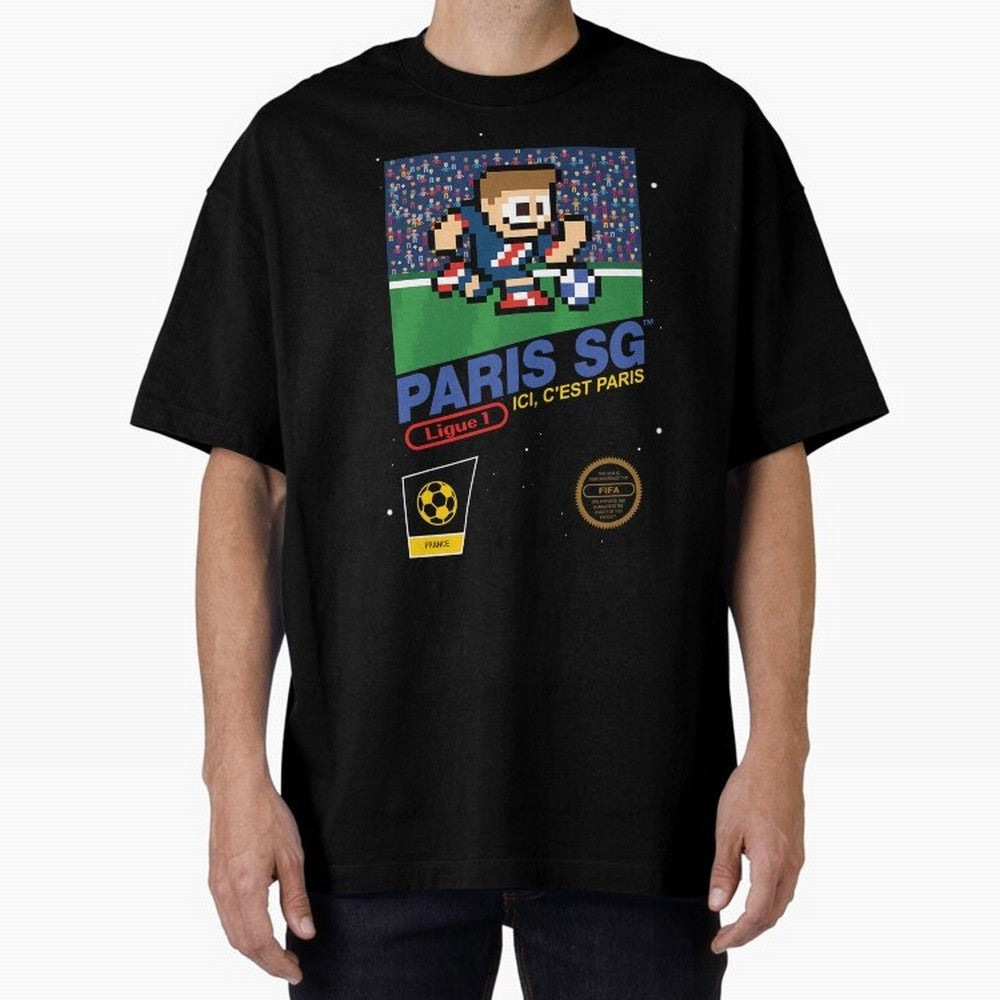 Paris SG v2 8bit Football Essential T-Shirt Join Supporters Worldwide for FIFA World Cup 2026 Spirit, Driven by Brazil, Portugal and Argentina, CR7 and Messi, Game Day Rituals, Football Legends, Country Pride and the Road to the Final; Perfect for