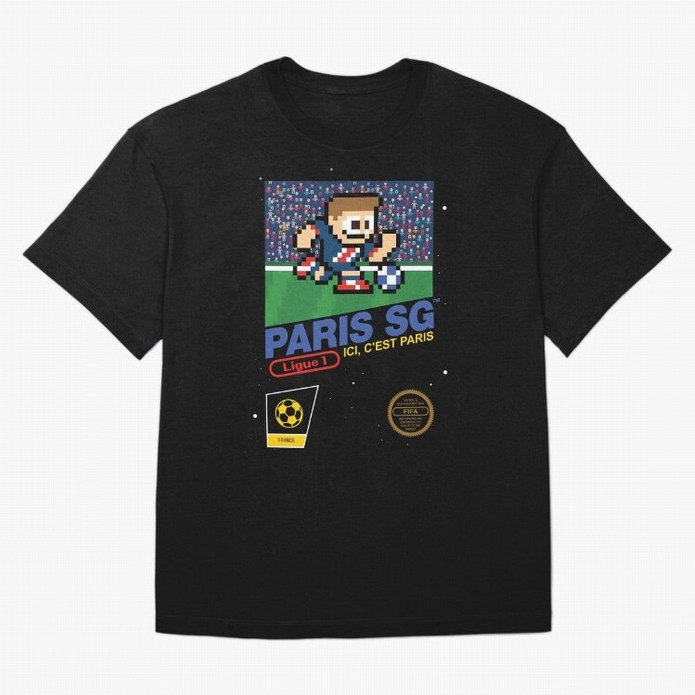 Paris SG v2 8bit Football Essential T-Shirt Join Supporters Worldwide for FIFA World Cup 2026 Spirit, Driven by Brazil, Portugal and Argentina, CR7 and Messi, Game Day Rituals, Football Legends, Country Pride and the Road to the Final; Perfect for