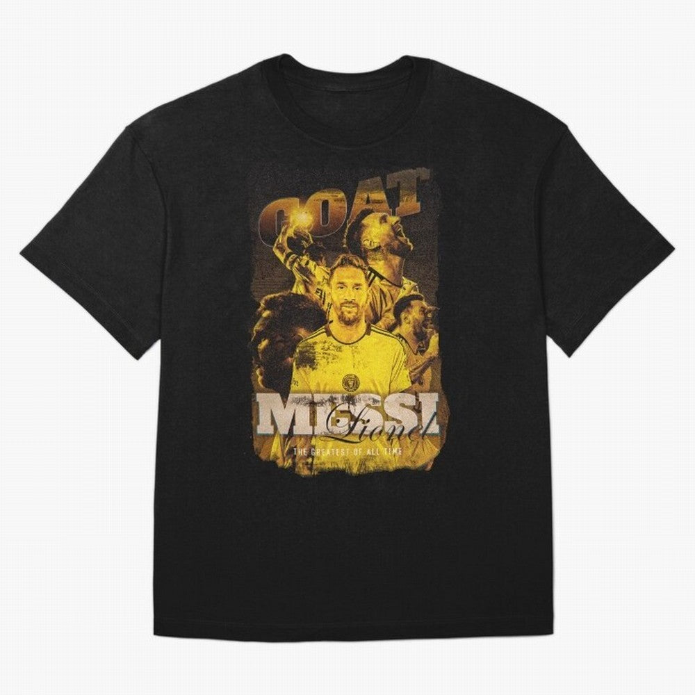 Messi The GOAT Oversized T-Shirt Turn Up for Global Football Passion for FIFA World Cup 2026 Group Stage, Filled with Cristiano Ronaldo, Spain and Netherlands, Worldwide Fan Energy, Dramatic Goals, Stadium Lights and Championship Celebrations;