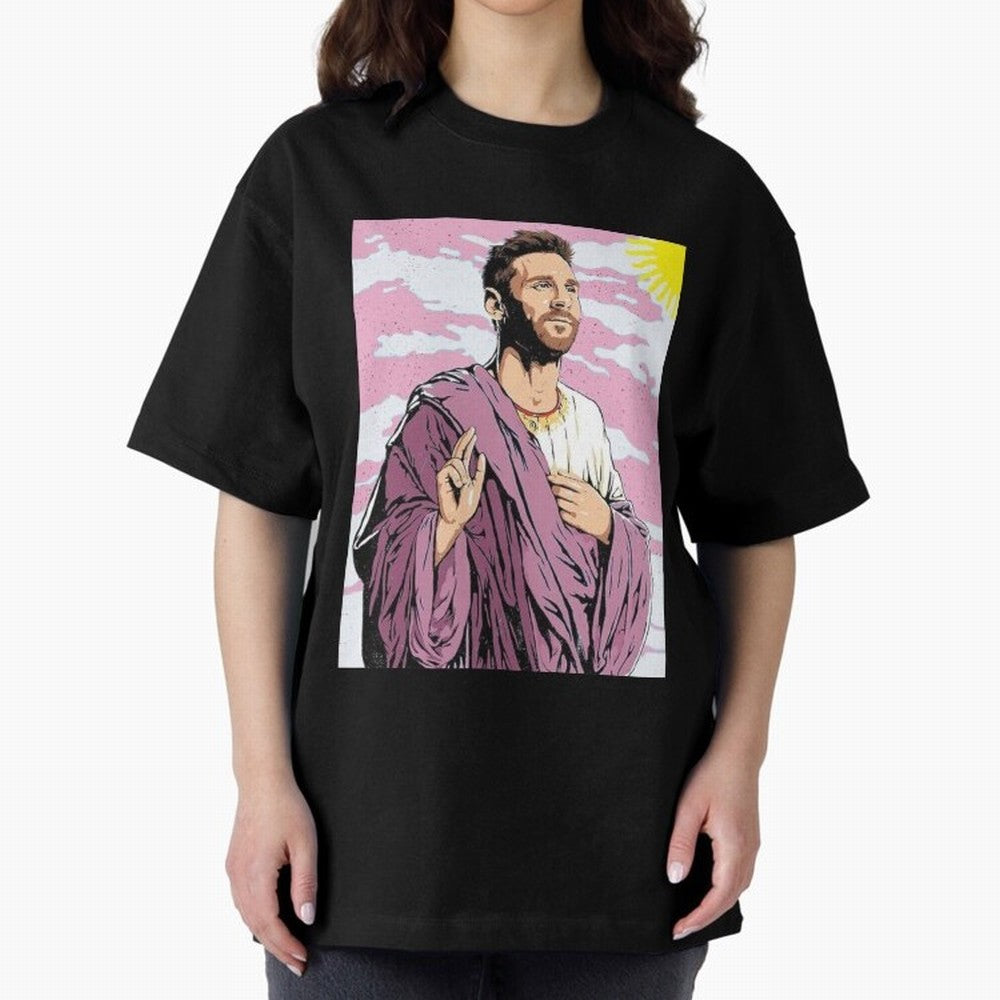 Messi the best Oversized T-Shirt Represent Football Lovers during FIFA World Cup 2026 Group Stage Made for Mbappe and Neymar, Germany Energy, Classic Soccer Heritage, Championship Pressure, Fan Loyalty and International Pride; Great for Supporters