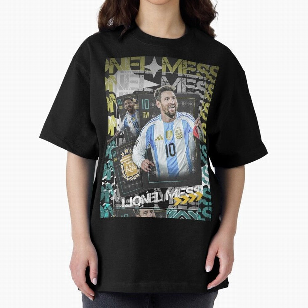 Lionel Messi Argentina Maestro Trading Card Cinematic Poster Classic T-Shirt Live the Energy of the FIFA World Cup 2026 Journey through Messi, CR7 and Mbappe Highlights, Argentina, France and Brazil Pride, Football Festival Excitement, Trophy