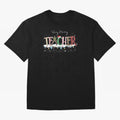 Christmas Teacher Tee, Teacher Holiday Classic T-Shirt Showcase the FIFA World Cup 2026 Group Stage Journey through Haaland and Mbappe Highlights, France and Portugal Pride, Champion Mindset, Group Stage Buzz, Knockout Tension and Passionate Fan