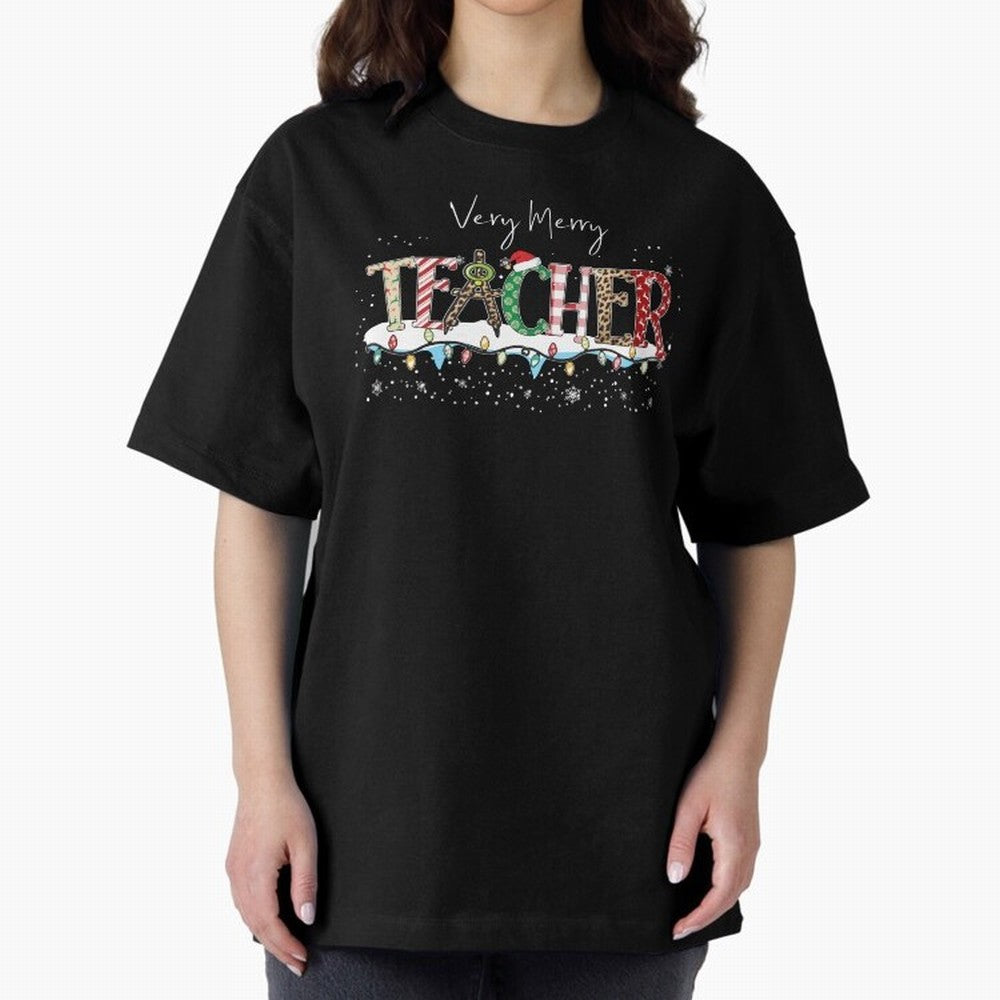 Christmas Teacher Tee, Teacher Holiday Classic T-Shirt Showcase the FIFA World Cup 2026 Group Stage Journey through Haaland and Mbappe Highlights, France and Portugal Pride, Champion Mindset, Group Stage Buzz, Knockout Tension and Passionate Fan