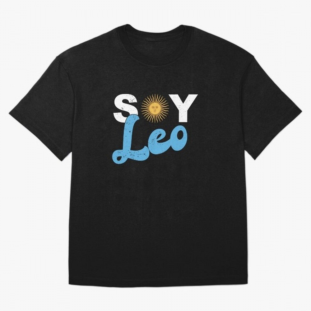 Soy Leo! Essential T-Shirt Celebrate Global Football Passion for FIFA World Cup 2026 USA Canada Mexico, Centered on CR7, Brazil, Portugal and Argentina, Game Day Rituals, Football Legends, Country Pride and the Road to the Final; Ideal for Fans Who
