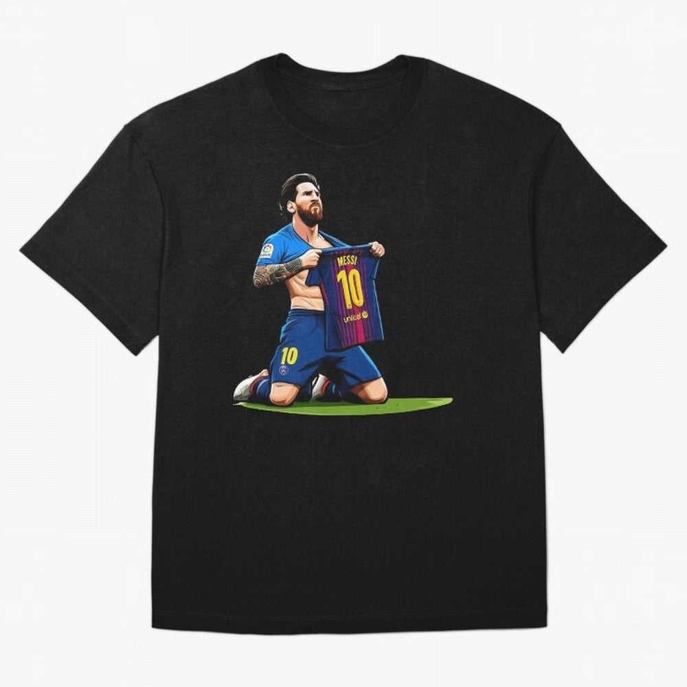 Lionel Messi's Barcelona T-Shirt 10 Classic T-Shirt Celebrate Supporters United by FIFA World Cup 2026 Spirit, Made for Germany, Messi, Vintage Soccer Flavor, Modern Football Stars, National Flags and Final Night Emotion; Built for Supporters