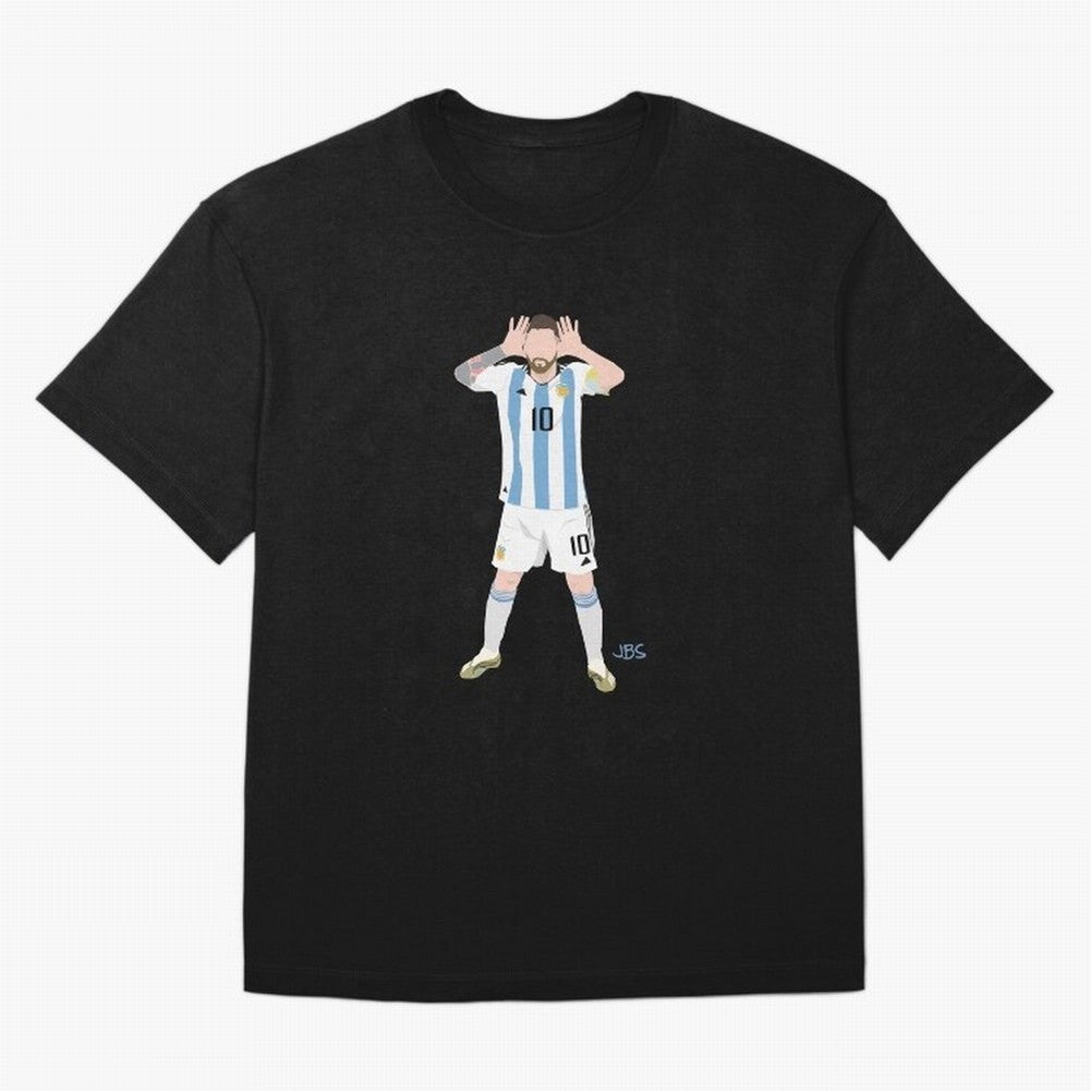 Lionel Messi celebrates against the Netherlands Classic T-Shirt Unlock Global Football Passion for FIFA World Cup 2026 USA Canada Mexico, Driven by Messi, Germany, Worldwide Fan Energy, Dramatic Goals, Stadium Lights and Championship Celebrations;