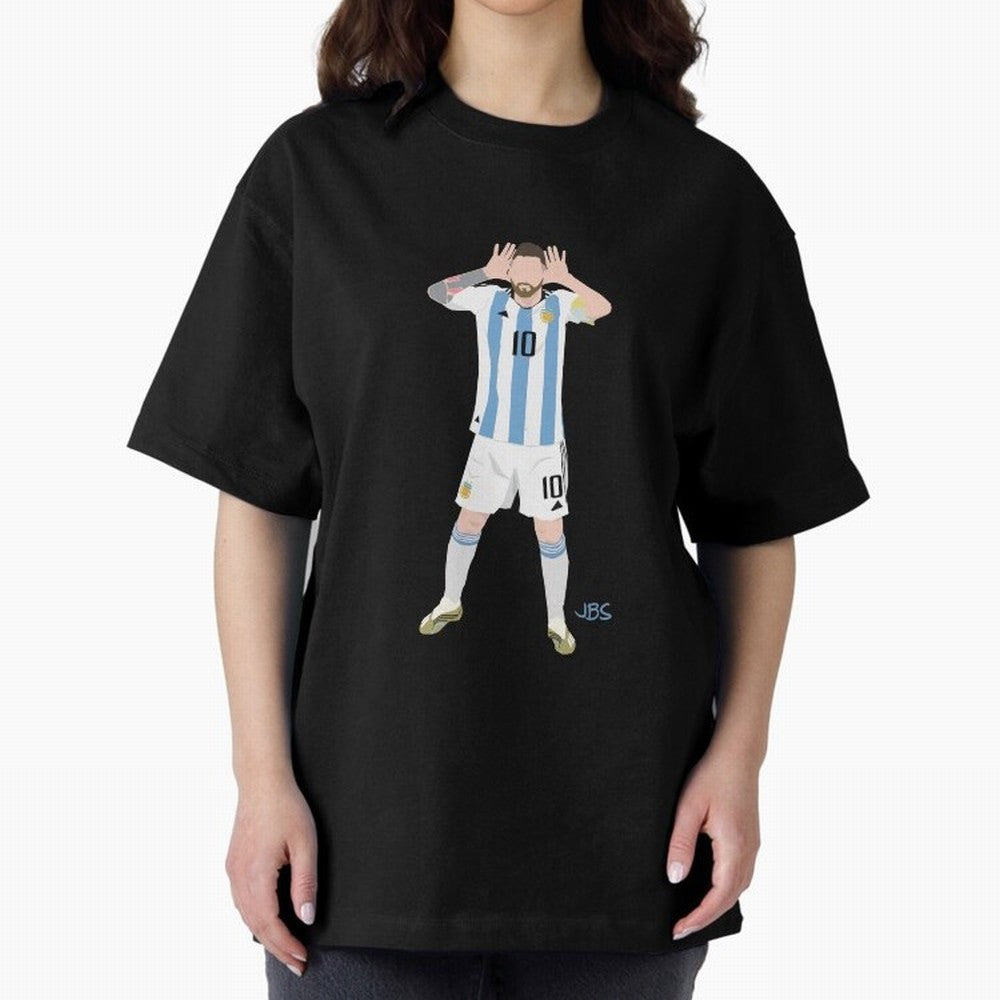 Lionel Messi celebrates against the Netherlands Classic T-Shirt Unlock Global Football Passion for FIFA World Cup 2026 USA Canada Mexico, Driven by Messi, Germany, Worldwide Fan Energy, Dramatic Goals, Stadium Lights and Championship Celebrations;