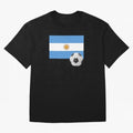 Flag of Argentina with a Football Oversized T-Shirt Spotlight FIFA World Cup 2026 Group Stage with Haaland, Netherlands Energy, Retro Football Energy, Iconic Rivalries, Trophy Chase Drama and Stadium Atmosphere; Built for Supporters Chasing Trophy