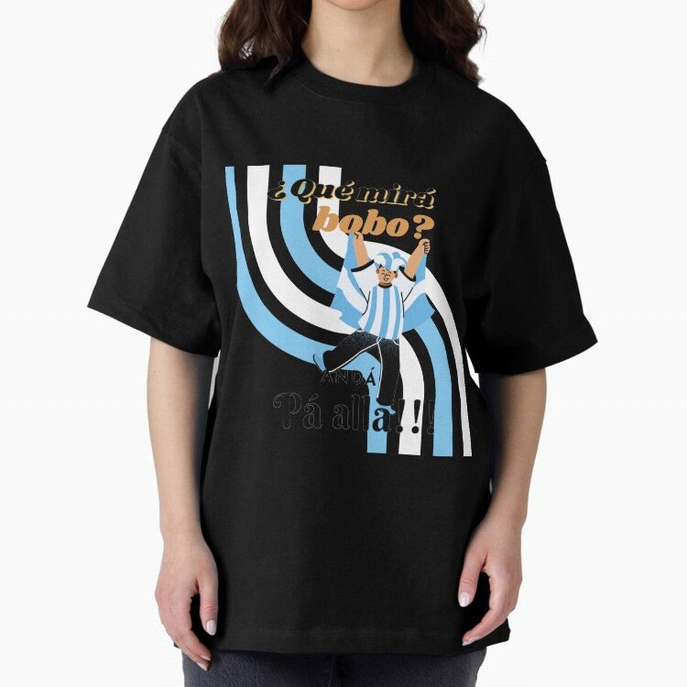 Vintage Messi Argentina Que Mira Bobo Classic T-Shirt Capture FIFA World Cup 2026 Group Stage Spirit, Centered on England, Messi, CR7 and Mbappe, Vintage Soccer Flavor, Modern Football Stars, National Flags and Final Night Emotion; Ideal for