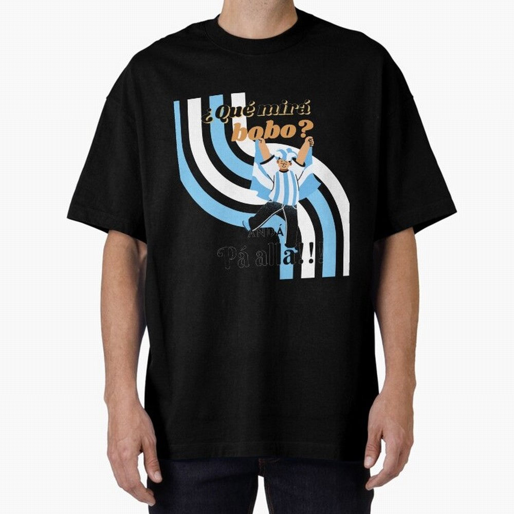 Vintage Messi Argentina Que Mira Bobo Classic T-Shirt Capture FIFA World Cup 2026 Group Stage Spirit, Centered on England, Messi, CR7 and Mbappe, Vintage Soccer Flavor, Modern Football Stars, National Flags and Final Night Emotion; Ideal for