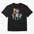 Lionel Messi is a World Cup winner Classic T-Shirt Experience the Global Stage of FIFA World Cup 2026 Group Stage Spirit, Capturing Germany, Cristiano Ronaldo, Worldwide Fan Energy, Dramatic Goals, Stadium Lights and Championship Celebrations;