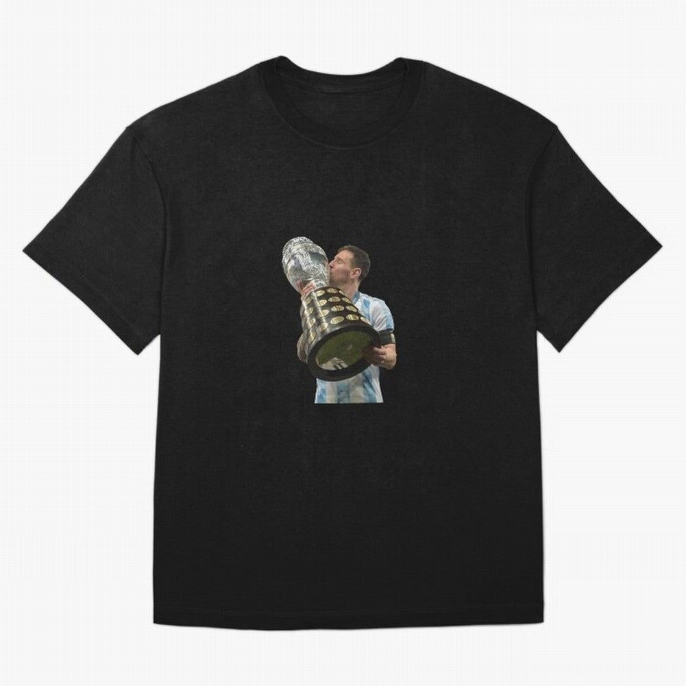 Messi Cup Oversized T-Shirt Join the Countdown to FIFA World Cup 2026 USA Canada Mexico with Cristiano Ronaldo, Haaland and CR7, Brazil Energy, Game Day Rituals, Football Legends, Country Pride and the Road to the Final; Ideal for Fans Who Follow