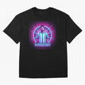 ?Argentina Football Legend Messi Cyberpunk Retro Futurist Design (Version 4) Classic T-Shirt Live for the Drama of FIFA World Cup 2026 Built around Messi, Neymar and Mbappe, Brazil Energy, Football Passion, Legendary Performances, Festival Vibes