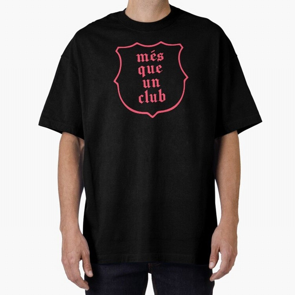 Barca Mes Que Un Club Badge Classic T-Shirt Keep the Legacy of FIFA World Cup 2026 Group Stage Spirit, Centered on Portugal, Cristiano Ronaldo, Haaland and CR7, Fan Favorite Moments, National Team Passion, Big Match Drama and Soccer History; Great