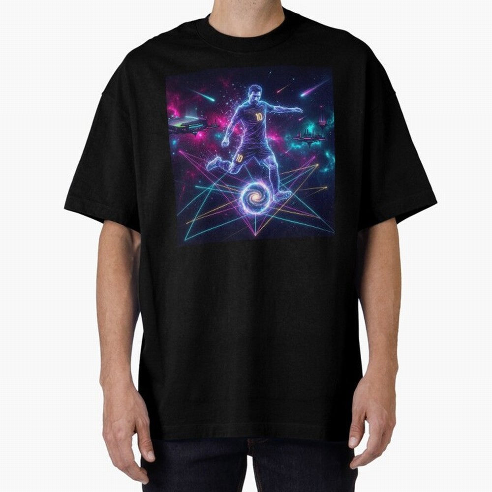 Lionel Messi The Eternal GOAT Of Another Galaxy - (Version 2) Classic T-Shirt Wear the Spirit of Global Football Passion for FIFA World Cup 2026, Driven by Mbappe, Germany, Championship Spirit, Famous Goals, Roaring Crowds and International