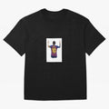 Lionel Messi Celebration Outline Barcelona FC Oversized T-Shirt Feel the Heartbeat of FIFA World Cup 2026 Filled with Mbappe, Argentina and Brazil Energy, Retro Football Energy, Iconic Rivalries, Trophy Chase Drama and Stadium Atmosphere; Ideal for