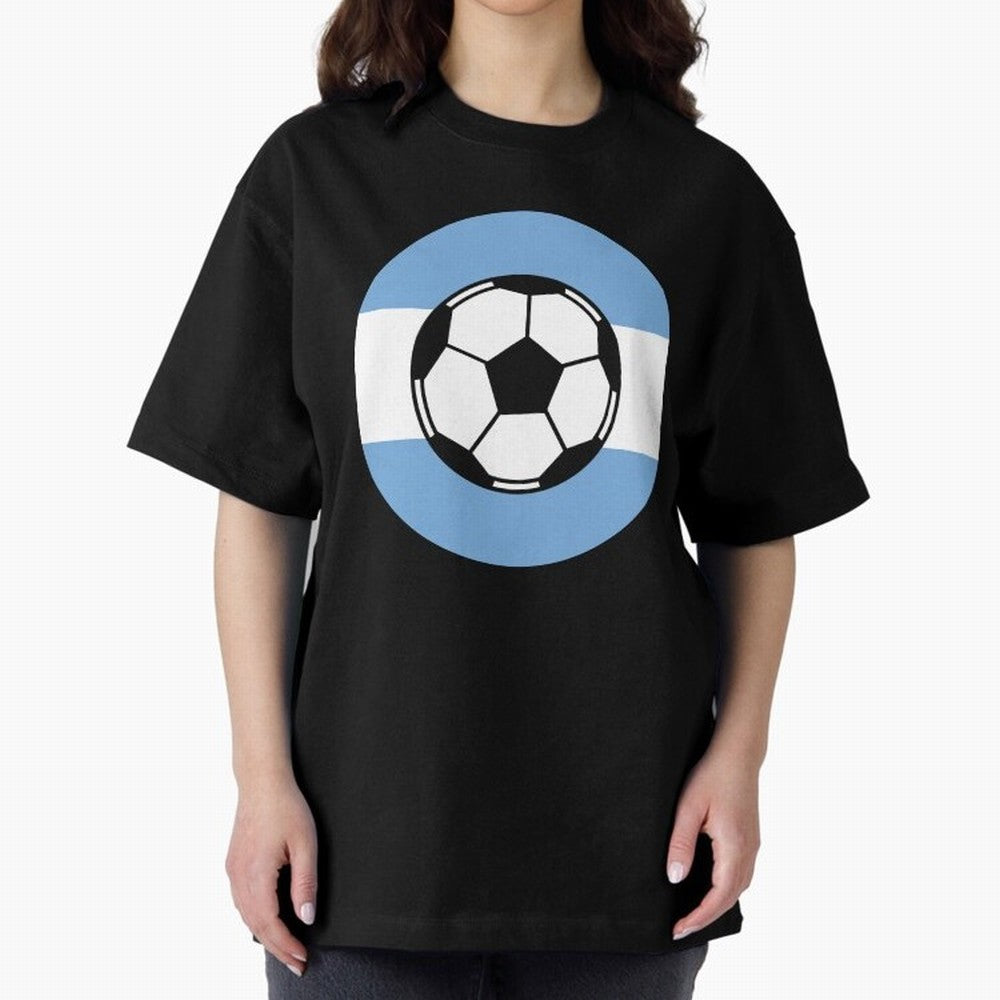 Argentina Football Soccer Colors World Cup North America Classic T-Shirt Represent the Passion of FIFA World Cup 2026 USA Canada Mexico for Fans of Cristiano Ronaldo, Haaland and CR7 and Argentina and Brazil, Bringing Goal Celebration Energy,