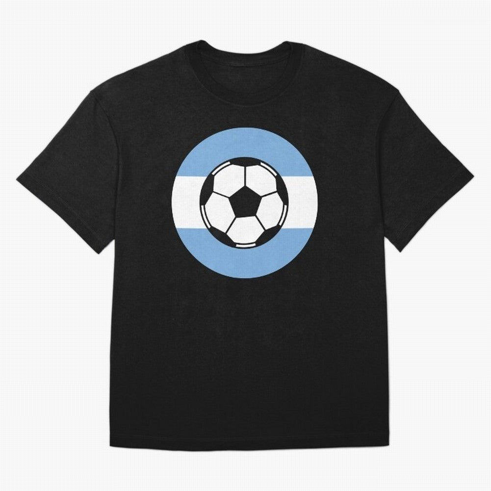 Argentina Football Soccer Colors World Cup North America Classic T-Shirt Represent the Passion of FIFA World Cup 2026 USA Canada Mexico for Fans of Cristiano Ronaldo, Haaland and CR7 and Argentina and Brazil, Bringing Goal Celebration Energy,