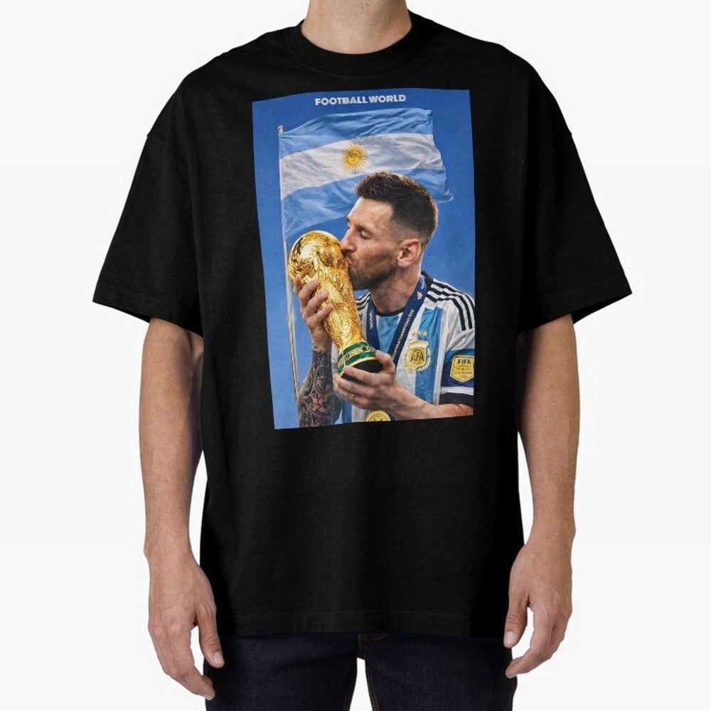 The GOAT¡¯s Glory Classic T-Shirt Show Your Tournament Heart for the FIFA World Cup 2026 Journey through Messi, Neymar and Mbappe Highlights, Argentina, France and Brazil Pride, Football Festival Excitement, Trophy Ambitions, Country Rivalries and