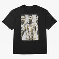 Messi AFA World Cup Champion Art Classic T-Shirt Elevate FIFA World Cup 2026 with Messi and Cristiano Ronaldo, Spain Energy, Sports Nostalgia, International Competition, Famous Players and Unforgettable Victories; Built for Supporters Chasing