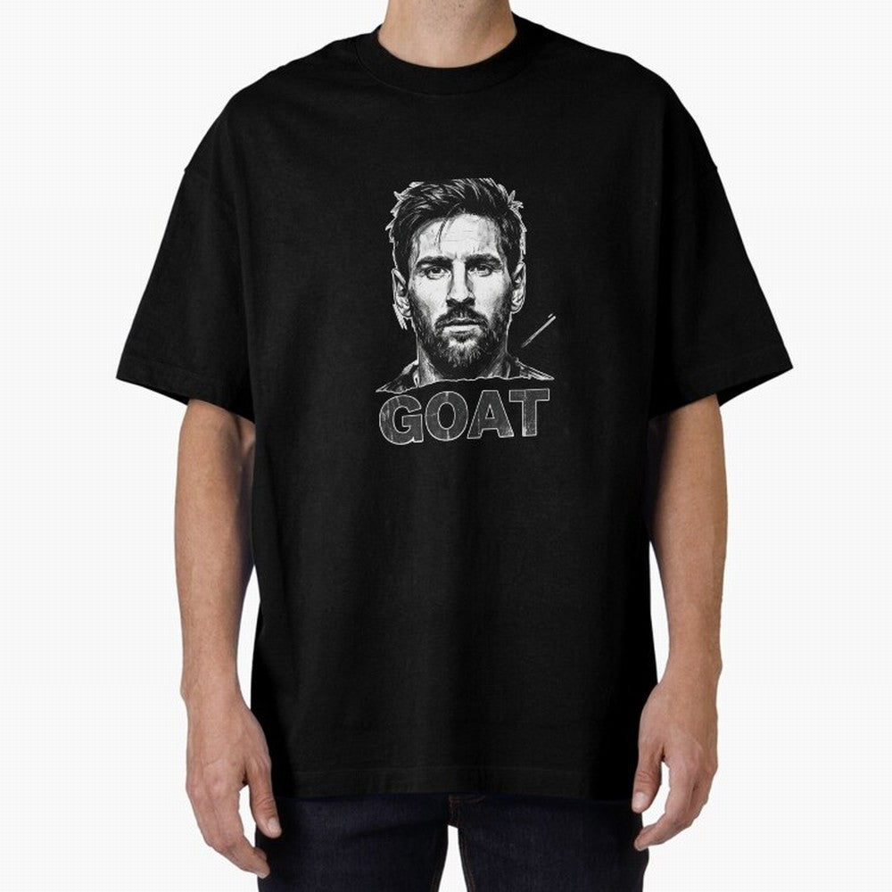 The G.O.A.T. ¨C Lionel Messi Legend Sketch Active T-Shirt Celebrate Football Dreams Across FIFA World Cup 2026 Spirit, Built around Spain, Mbappe, Football Passion, Legendary Performances, Festival Vibes and Supporter Community; Built for