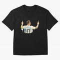celebration Lionel Messi watercolor illustration Classic T-Shirt Relive FIFA World Cup 2026 Group Stage for Fans of Messi and Portugal, Bringing Worldwide Fan Energy, Dramatic Goals, Stadium Lights and Championship Celebrations; Great for Watch