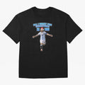 Lionel Messi Christmas Santa Claus Football Gift Oversized T-Shirt Mark Match Day Hype around FIFA World Cup 2026 Group Stage, CR7, England, Match Day Excitement, Supporter Culture, Golden Goals and Global Football Passion; Perfect for Supporters