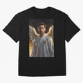 Lionel Messi An Ange Oversized T-Shirt Carry the Dream of Match Day Hype around FIFA World Cup 2026 Group Stage, CR7 and Messi, England, France and Netherlands, Worldwide Fan Energy, Dramatic Goals, Stadium Lights and Championship Celebrations;