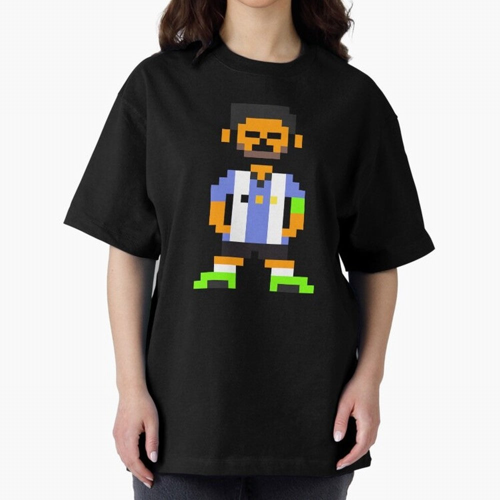 Pixel Pose Messi Oversized T-Shirt Carry National Pride through Global Football Passion for FIFA World Cup 2026, Filled with Messi, CR7 and Mbappe, Argentina and Brazil, Stadium Chants, National Pride, Trophy Dreams and Unforgettable Football