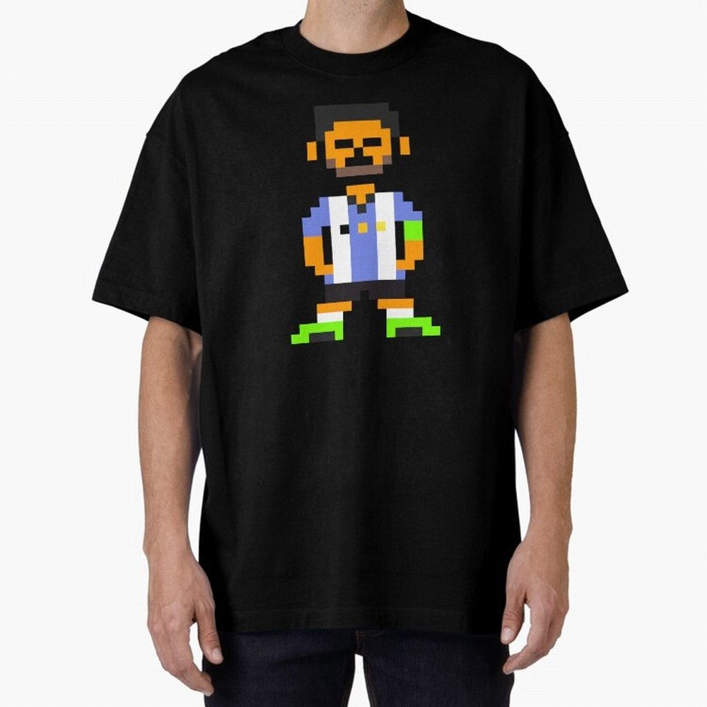 Pixel Pose Messi Oversized T-Shirt Carry National Pride through Global Football Passion for FIFA World Cup 2026, Filled with Messi, CR7 and Mbappe, Argentina and Brazil, Stadium Chants, National Pride, Trophy Dreams and Unforgettable Football