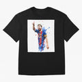Lionel Messi Barcelona football legend Oversized T-Shirt Bring Match Day Fire to FIFA World Cup 2026 USA Canada Mexico Highlighting CR7, Argentina Energy, Sports Nostalgia, International Competition, Famous Players and Unforgettable Victories;