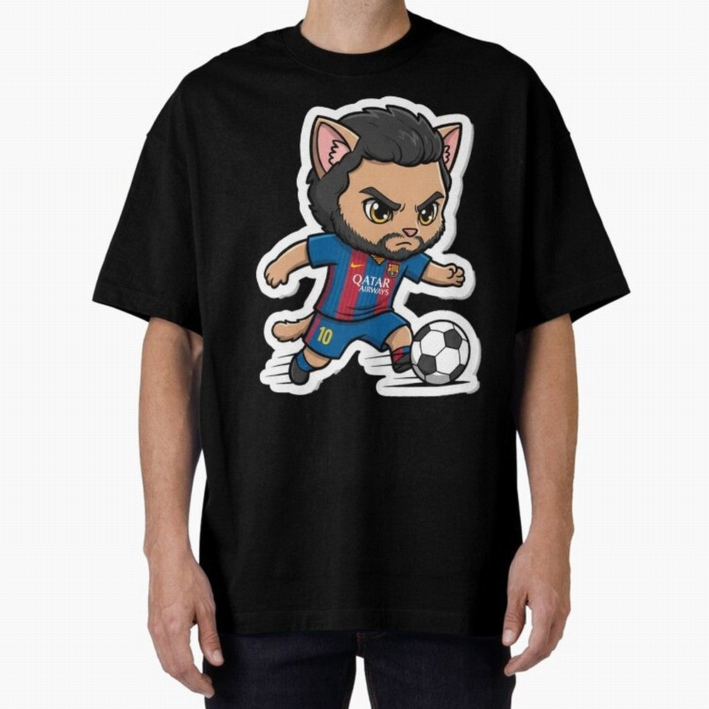 Fcb - Fc Barcelona | Cute Cat Messi with Jersey Barcelona Classic T-Shirt Bring Trophy Dreams to the FIFA World Cup 2026 USA Canada Mexico Journey through Haaland Highlights, Portugal Pride, Stadium Memories, Football Loyalty, International Chants