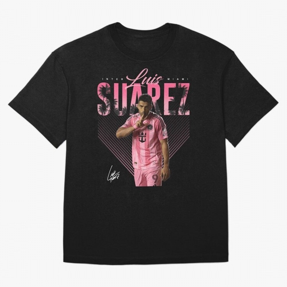 Luis Suarez Inter Miami FC Classic T-Shirt Back Your Heroes with Global Football Passion for FIFA World Cup 2026, Highlighting Neymar, Haaland and Cristiano Ronaldo, England, Tournament Hype, Historic Matchups, Family Viewing Parties and Global