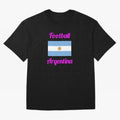 Argentina Football Flag ¨C Albiceleste Soccer Supporter Classic T-Shirt Capture FIFA World Cup 2026 Group Stage Spirit, Driven by Portugal, CR7, Football Festival Excitement, Trophy Ambitions, Country Rivalries and Star Player Buzz; Perfect for