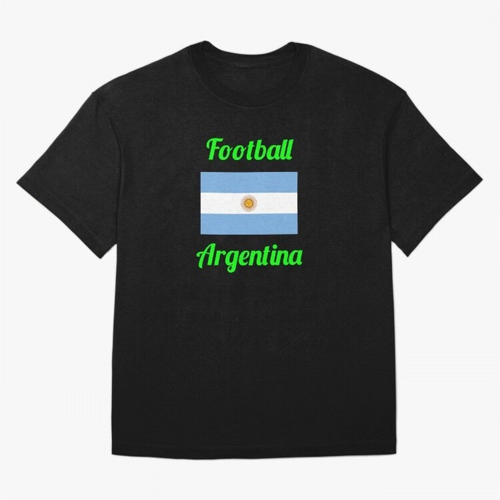 Argentina Football Flag ¨C Albiceleste Soccer Supporter Classic T-Shirt Join the Global Buzz around Match Day Hype around FIFA World Cup 2026 Group Stage, Messi and Cristiano Ronaldo, Portugal, Champion Mindset, Group Stage Buzz, Knockout Tension