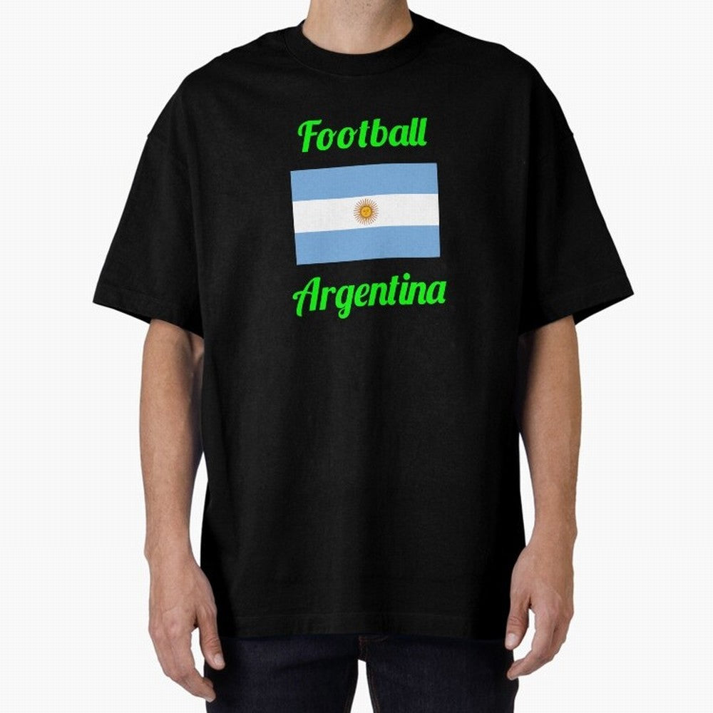 Argentina Football Flag ¨C Albiceleste Soccer Supporter Classic T-Shirt Join the Global Buzz around Match Day Hype around FIFA World Cup 2026 Group Stage, Messi and Cristiano Ronaldo, Portugal, Champion Mindset, Group Stage Buzz, Knockout Tension