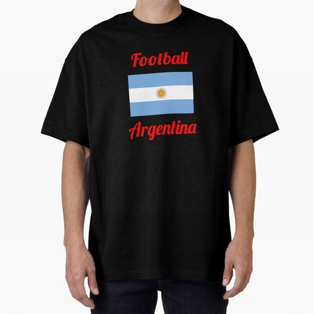 Argentina Football Flag ¨C Albiceleste Soccer Supporter Classic T-Shirt Represent the Passion of FIFA World Cup 2026 Group Stage for Fans of Cristiano Ronaldo, Haaland and CR7 and Argentina, Bringing Stadium Chants, National Pride, Trophy Dreams