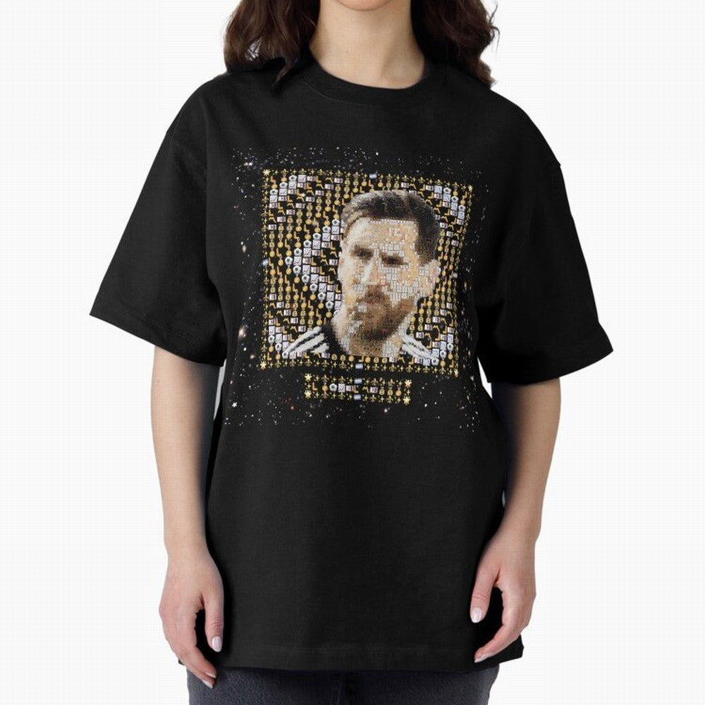 Goat Emojified Messi-Inspired Visual Tribute Essential T-Shirt Feel International Energy from FIFA World Cup 2026 USA Canada Mexico Inspired by Messi, Germany Energy, Soccer Culture, Superstar Moments, National Team Dreams and Competitive Fire;