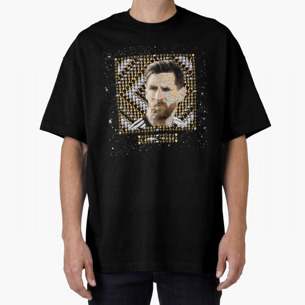 Goat Emojified Messi-Inspired Visual Tribute Essential T-Shirt Feel International Energy from FIFA World Cup 2026 USA Canada Mexico Inspired by Messi, Germany Energy, Soccer Culture, Superstar Moments, National Team Dreams and Competitive Fire;