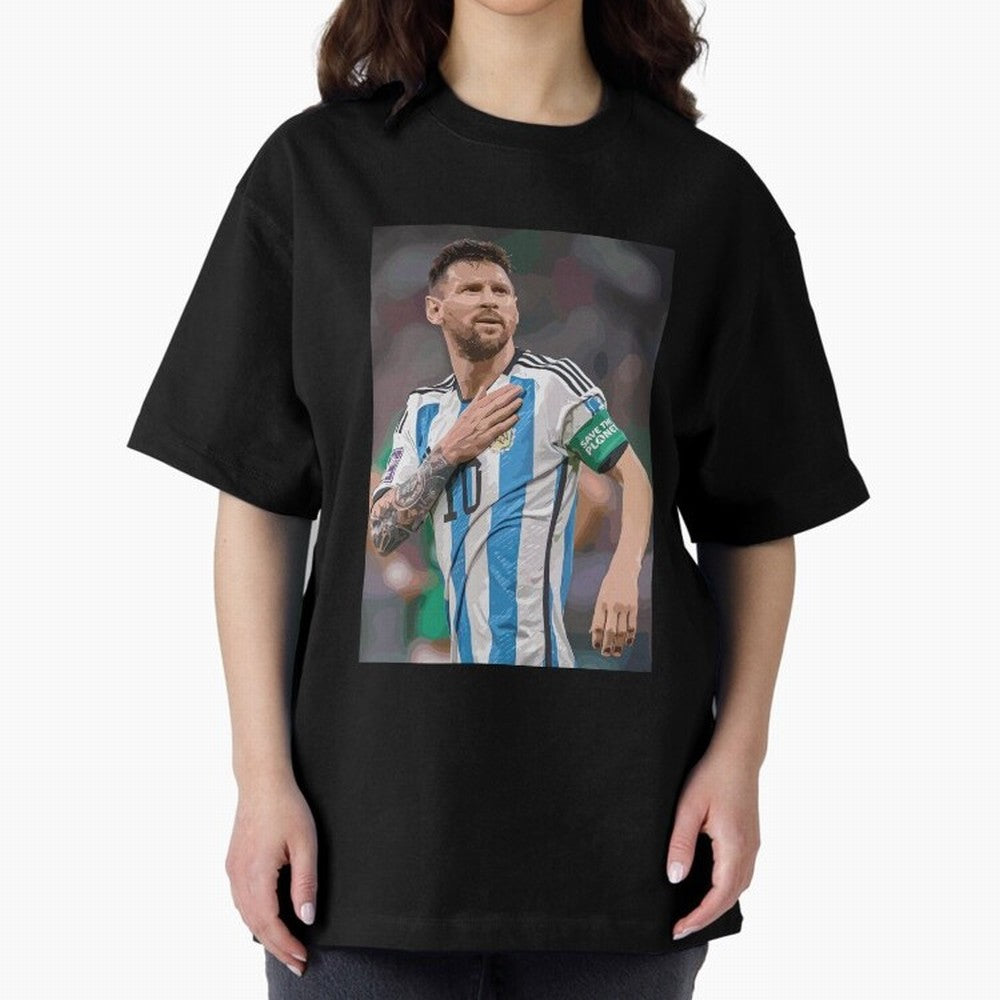 World Cup Soccer Football Lionel Messi Argentina Classic T-Shirt Relive Global Football Passion for FIFA World Cup 2026 Group Stage, Made for Neymar, Haaland and Cristiano Ronaldo, England and Germany, Game Day Rituals, Football Legends, Country