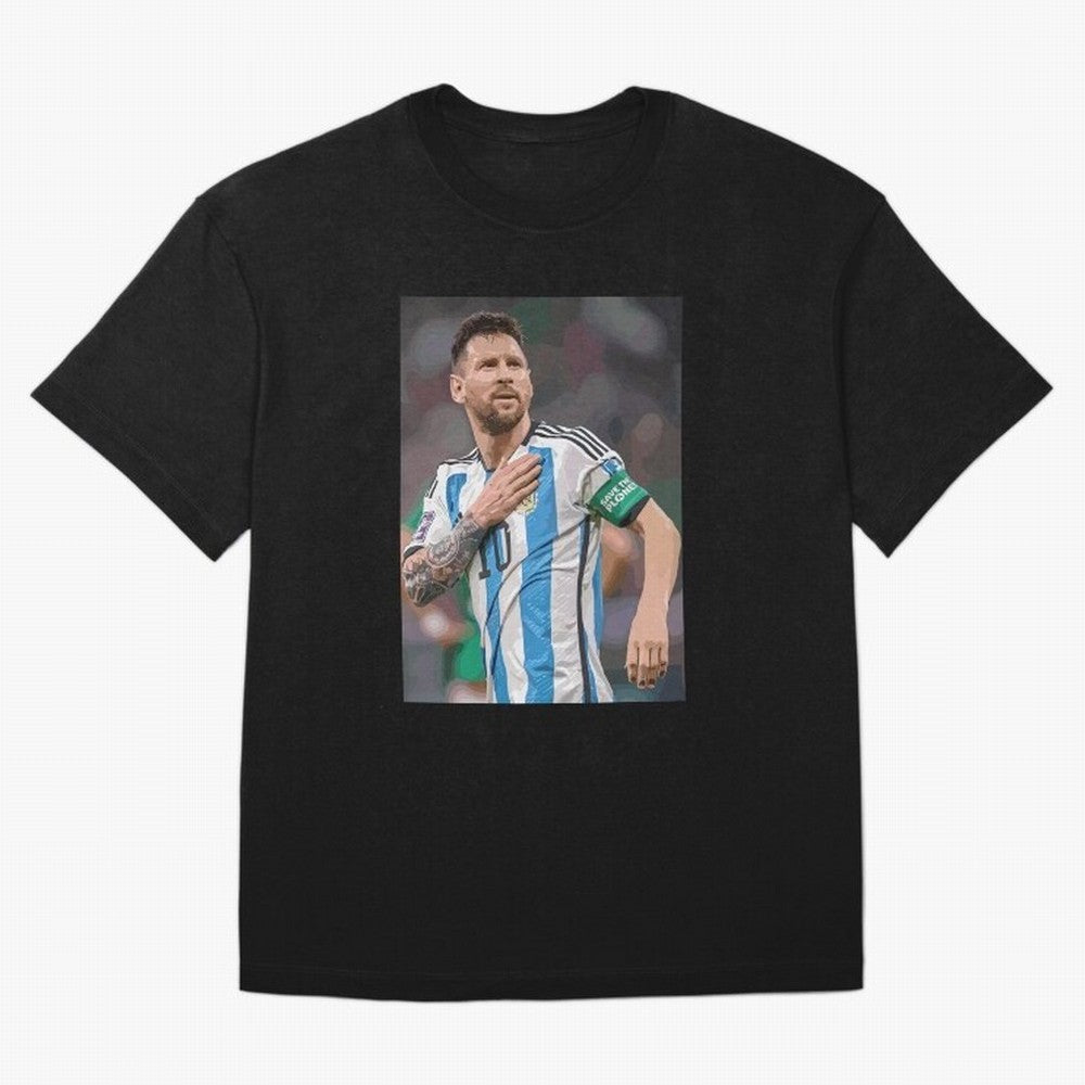World Cup Soccer Football Lionel Messi Argentina Classic T-Shirt Relive Global Football Passion for FIFA World Cup 2026 Group Stage, Made for Neymar, Haaland and Cristiano Ronaldo, England and Germany, Game Day Rituals, Football Legends, Country