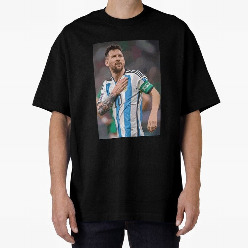 World Cup Soccer Football Lionel Messi Argentina Classic T-Shirt Relive Global Football Passion for FIFA World Cup 2026 Group Stage, Made for Neymar, Haaland and Cristiano Ronaldo, England and Germany, Game Day Rituals, Football Legends, Country