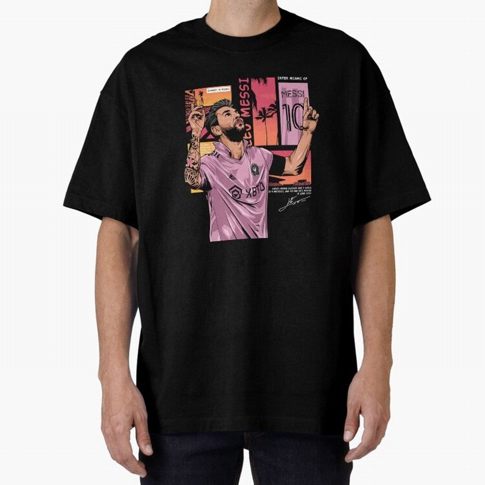 Messi Inter Miami Classic T-Shirt Bring Champion Energy into Match Day Hype around FIFA World Cup 2026, Messi, Spain, Vintage Soccer Flavor, Modern Football Stars, National Flags and Final Night Emotion; Ideal for Football Dads, Football Moms,
