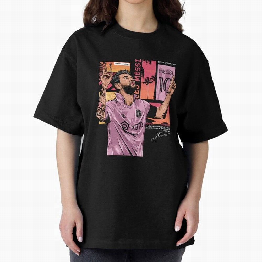 Messi Inter Miami Classic T-Shirt Bring Champion Energy into Match Day Hype around FIFA World Cup 2026, Messi, Spain, Vintage Soccer Flavor, Modern Football Stars, National Flags and Final Night Emotion; Ideal for Football Dads, Football Moms,