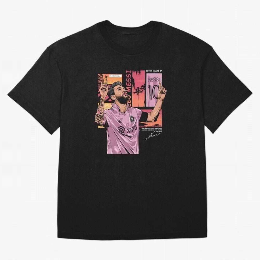 Messi Inter Miami Classic T-Shirt Bring Champion Energy into Match Day Hype around FIFA World Cup 2026, Messi, Spain, Vintage Soccer Flavor, Modern Football Stars, National Flags and Final Night Emotion; Ideal for Football Dads, Football Moms,