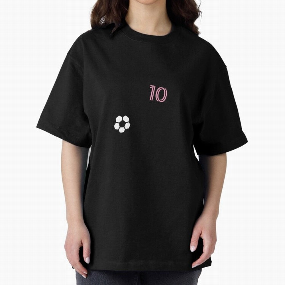 Messi Inter Miami Oversized T-Shirt Feel the Roar of FIFA World Cup 2026 USA Canada Mexico for Fans of Neymar and France and Portugal, Bringing Stadium Chants, National Pride, Trophy Dreams and Unforgettable Football Memories; Made for Die Hard