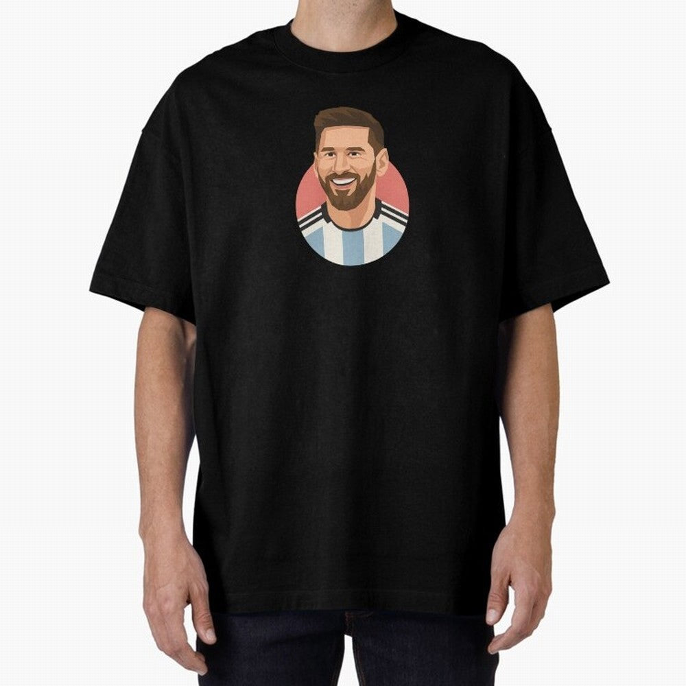 Messi Oversized T-Shirt Join Supporters Worldwide for FIFA World Cup 2026 USA Canada Mexico Connected to Cristiano Ronaldo, Spain and Netherlands Energy, Football Festival Excitement, Trophy Ambitions, Country Rivalries and Star Player Buzz; Ideal