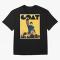 Lionel Messi Men's Football GOAT T-Shirt | Argentina Retro Vintage Messi Shirt Fan Gift Oversized T-Shirt Bring Match Day Fire to FIFA World Cup 2026 Connected to Haaland, France and Portugal Energy, Fan Favorite Moments, National Team Passion, Big